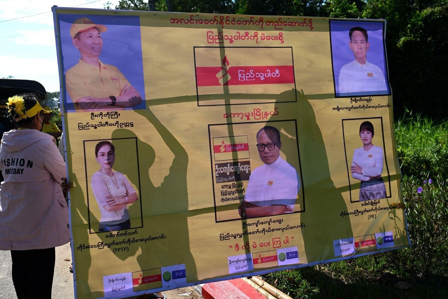 UN: Myanmar junta using 'brutal violence' to force people to vote