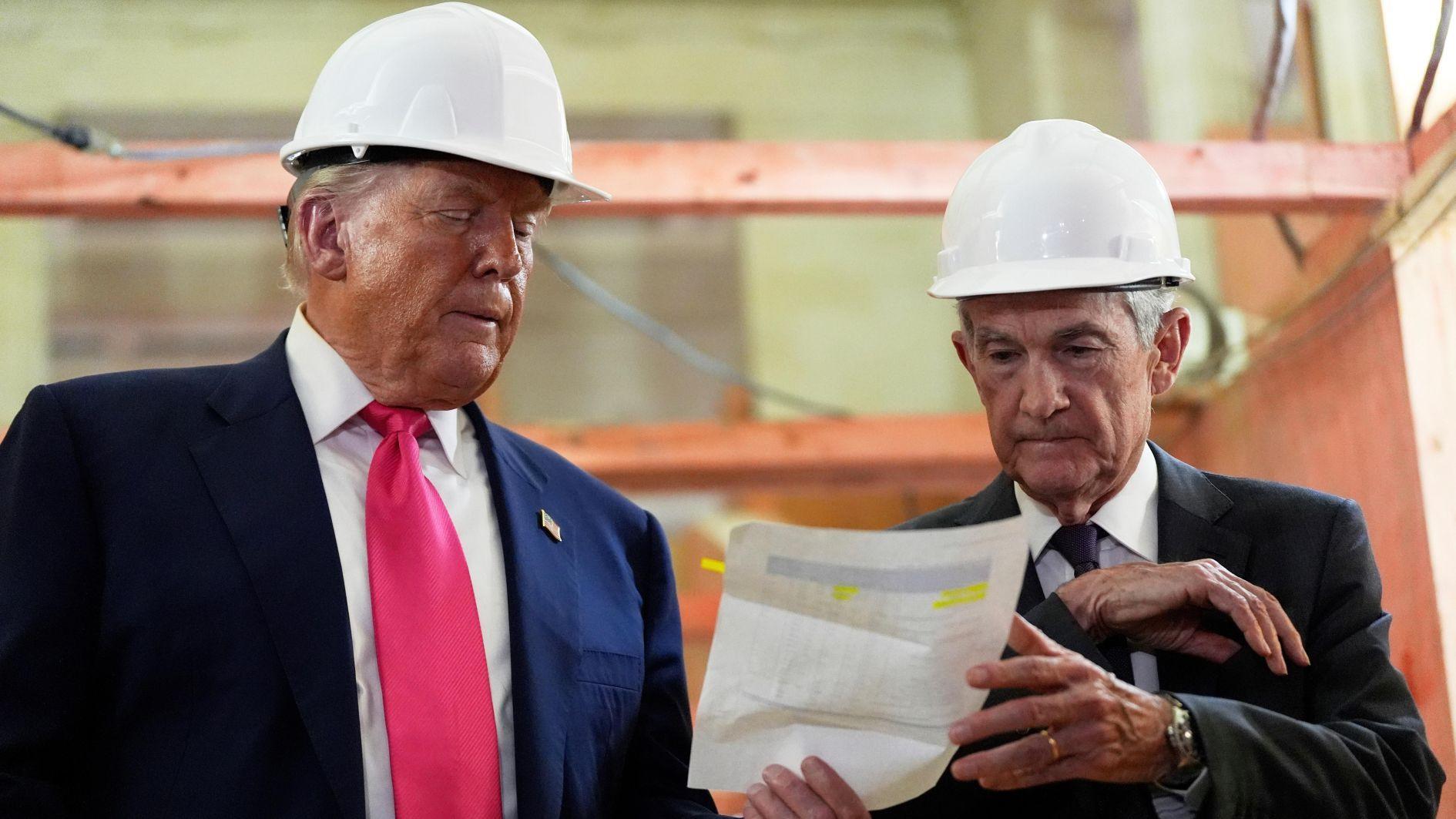 Trump says anybody who disagrees with him 'will never be' Fed chair