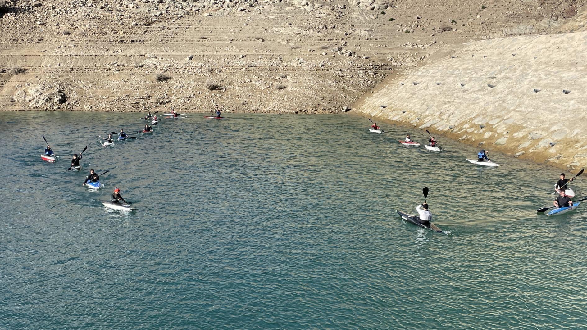 Türkiye’s highest dam doubles as training base for elite paddlers