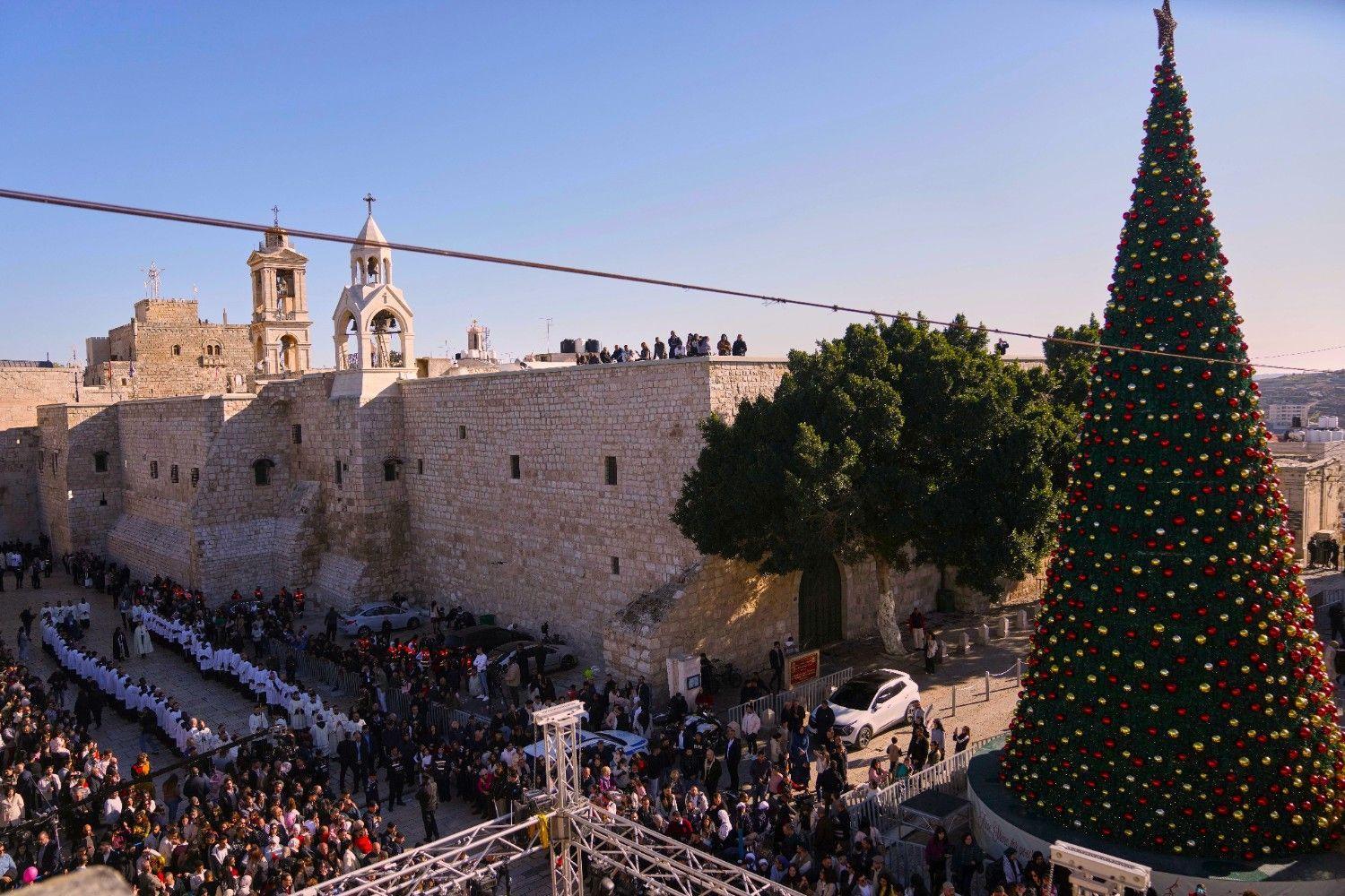 Bethlehem celebrates first festive Christmas since Gaza war