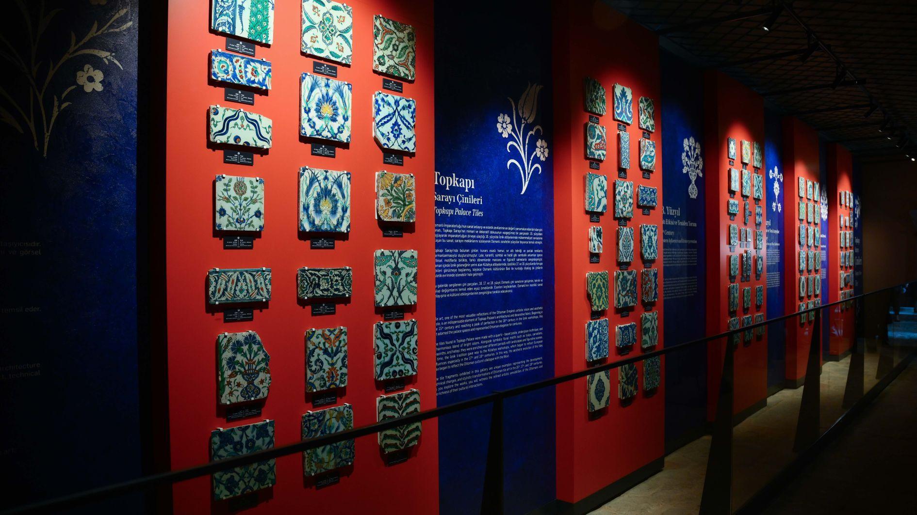 Topkapı Palace opens new Tile Art Gallery in Mabeyn section