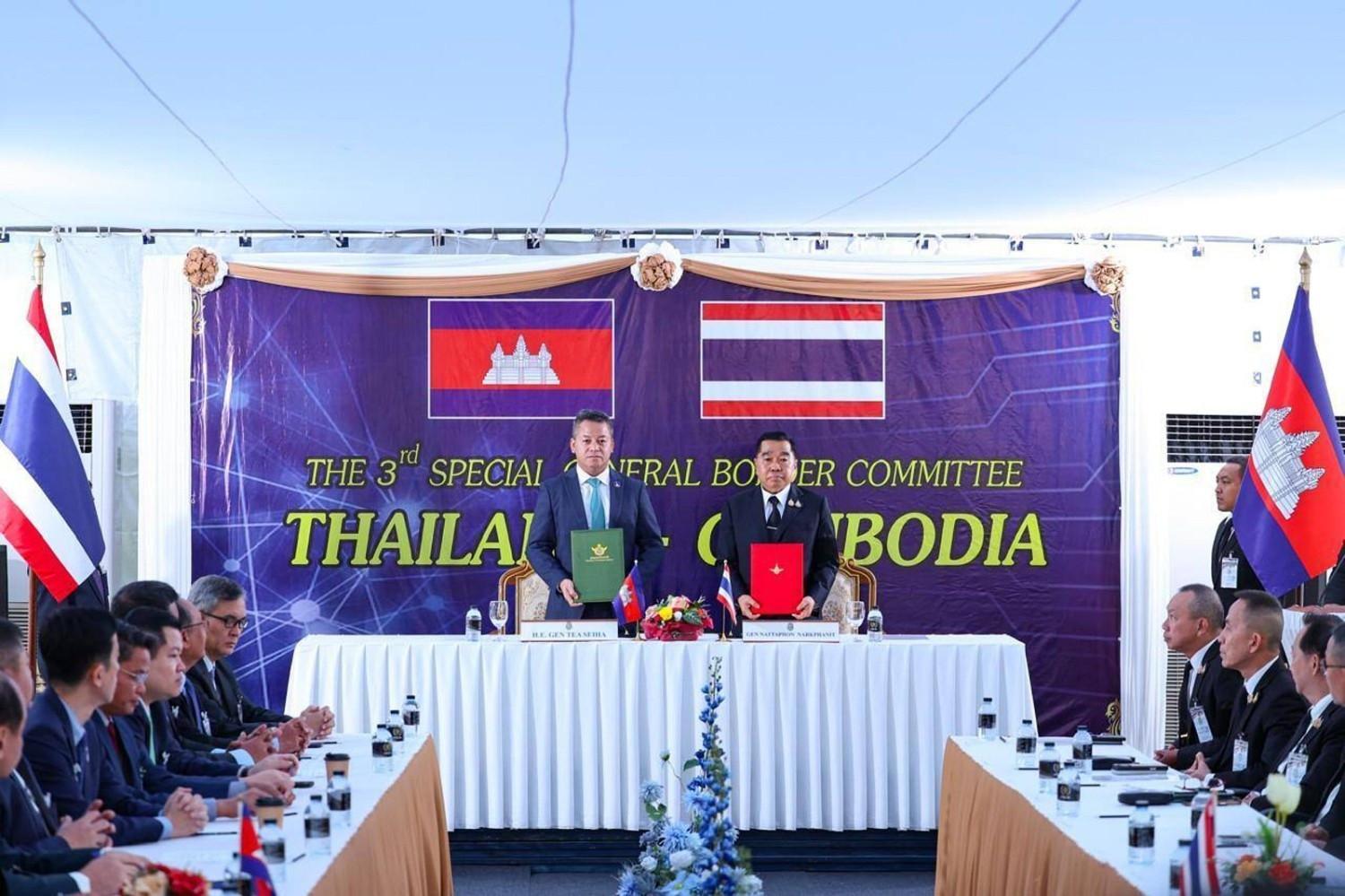 Thailand and Cambodia agree to 'immediate' ceasefire: joint statement