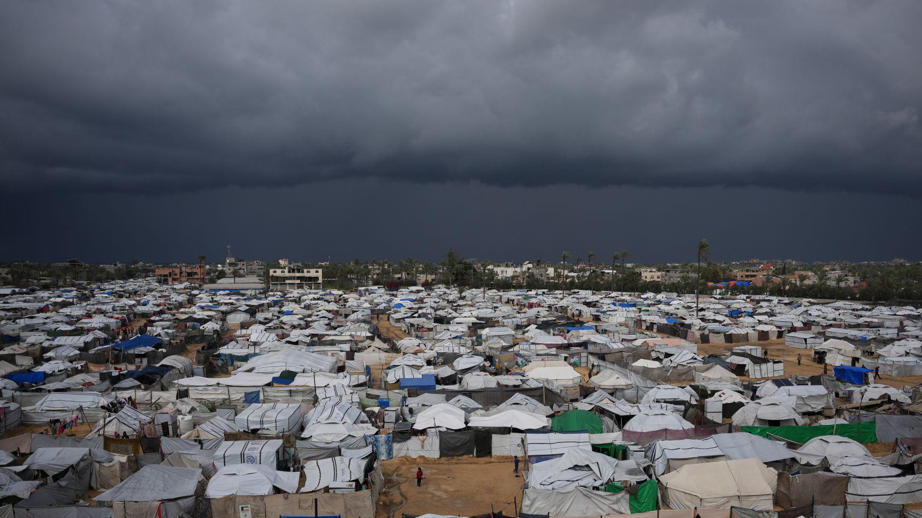 Chilly Gaza braces for more winter rain and word of any progress in ceasefire talks