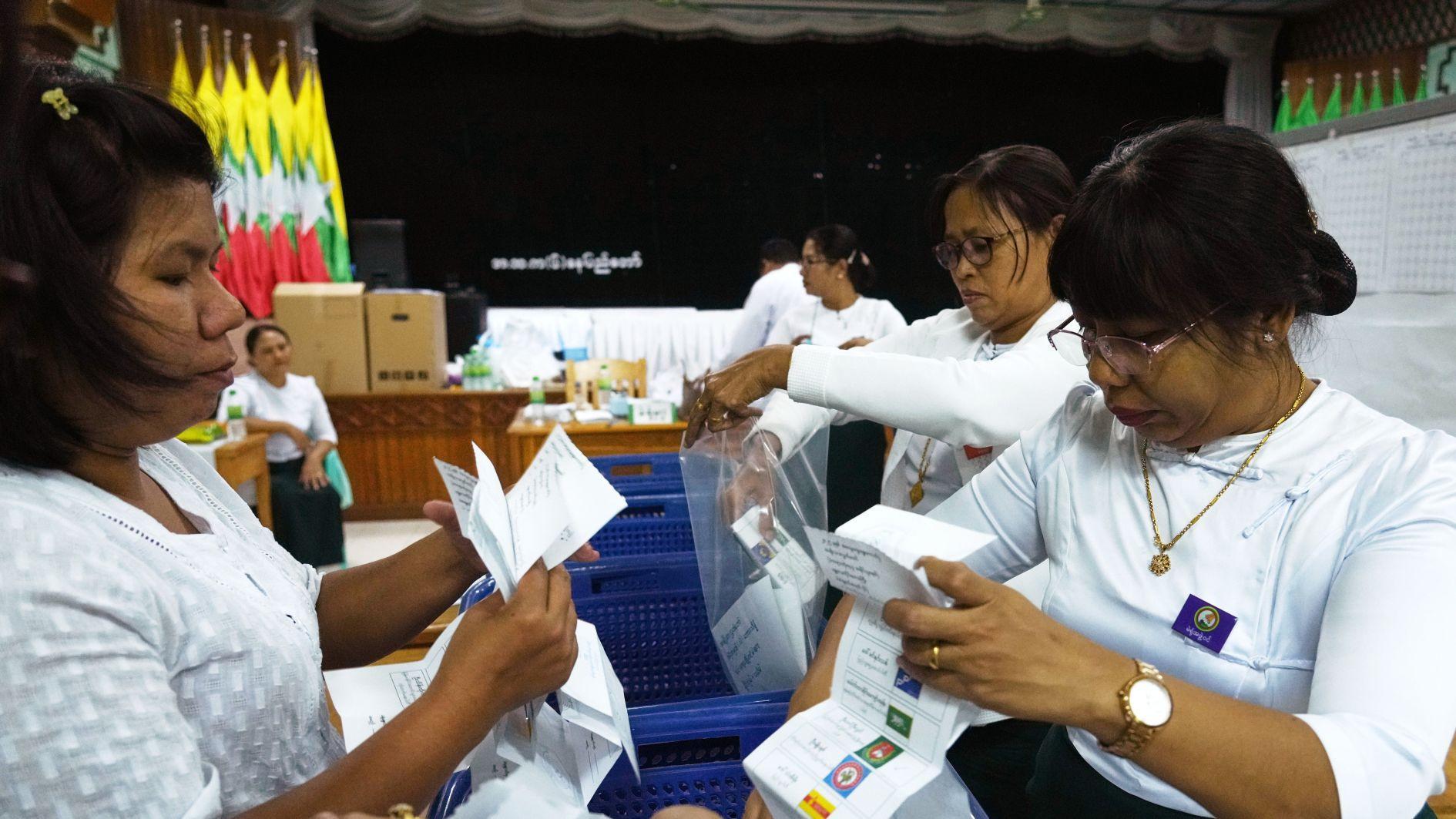 Myanmar pro-military party 'winning' junta-run poll first phase: Source