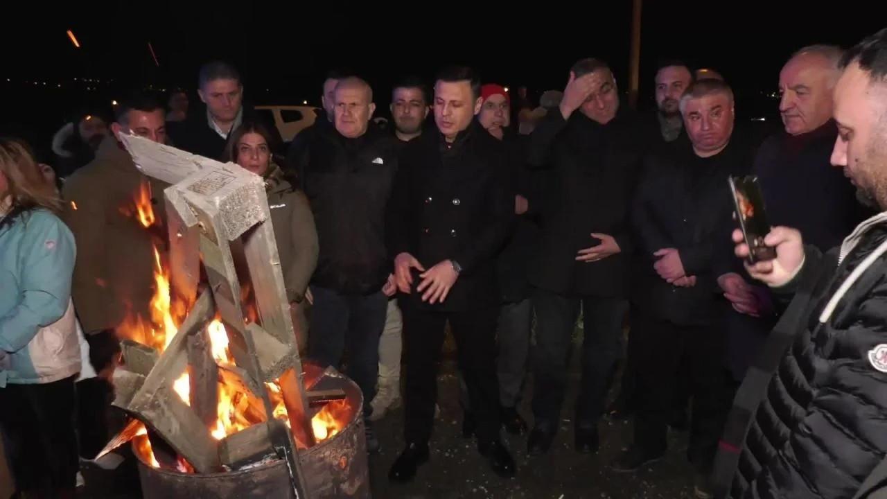 CHP marks New Year with vigil outside Silivri Prison