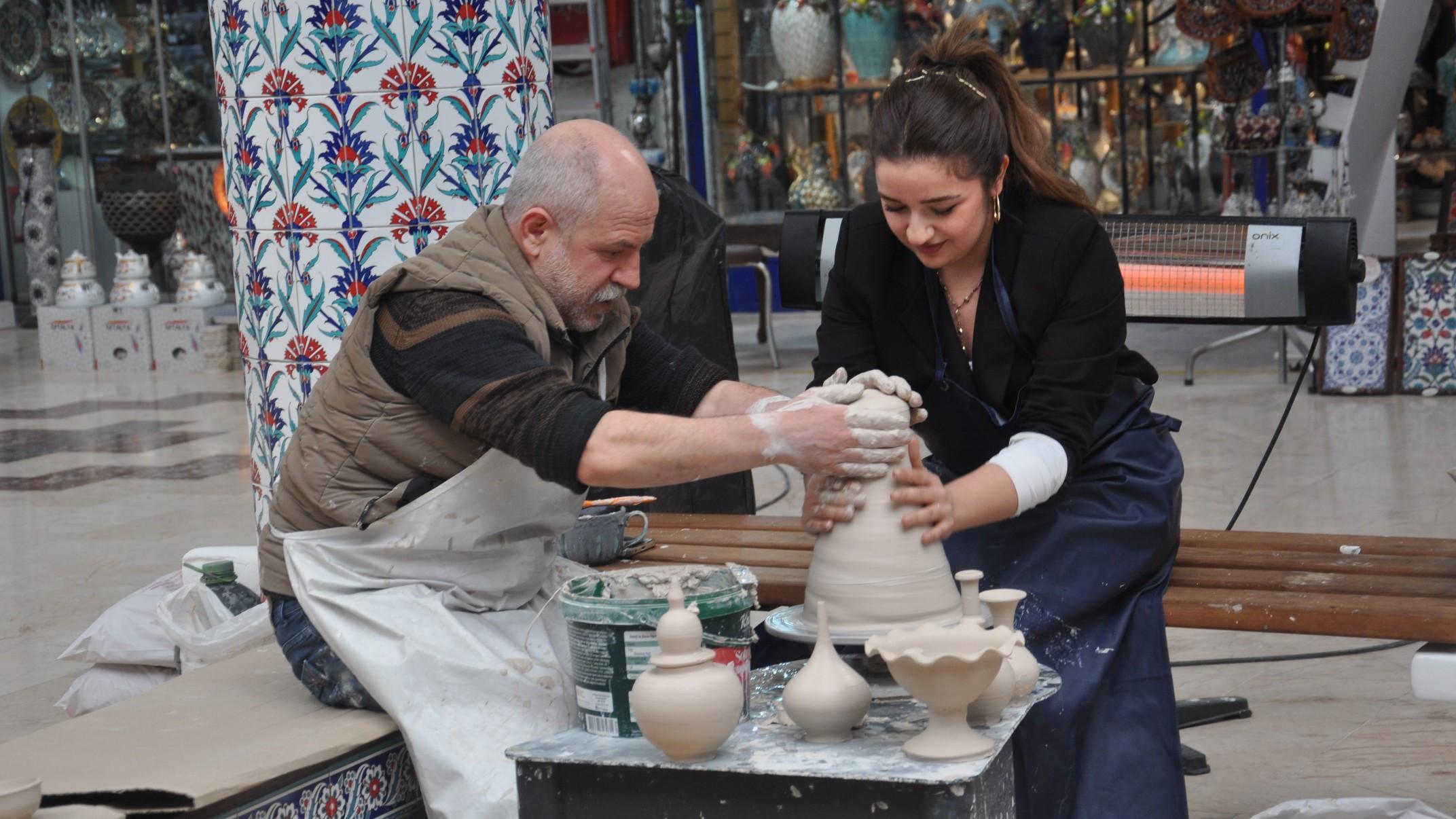Live demonstrations begin at Kütahya Tilemakers’ Bazaar