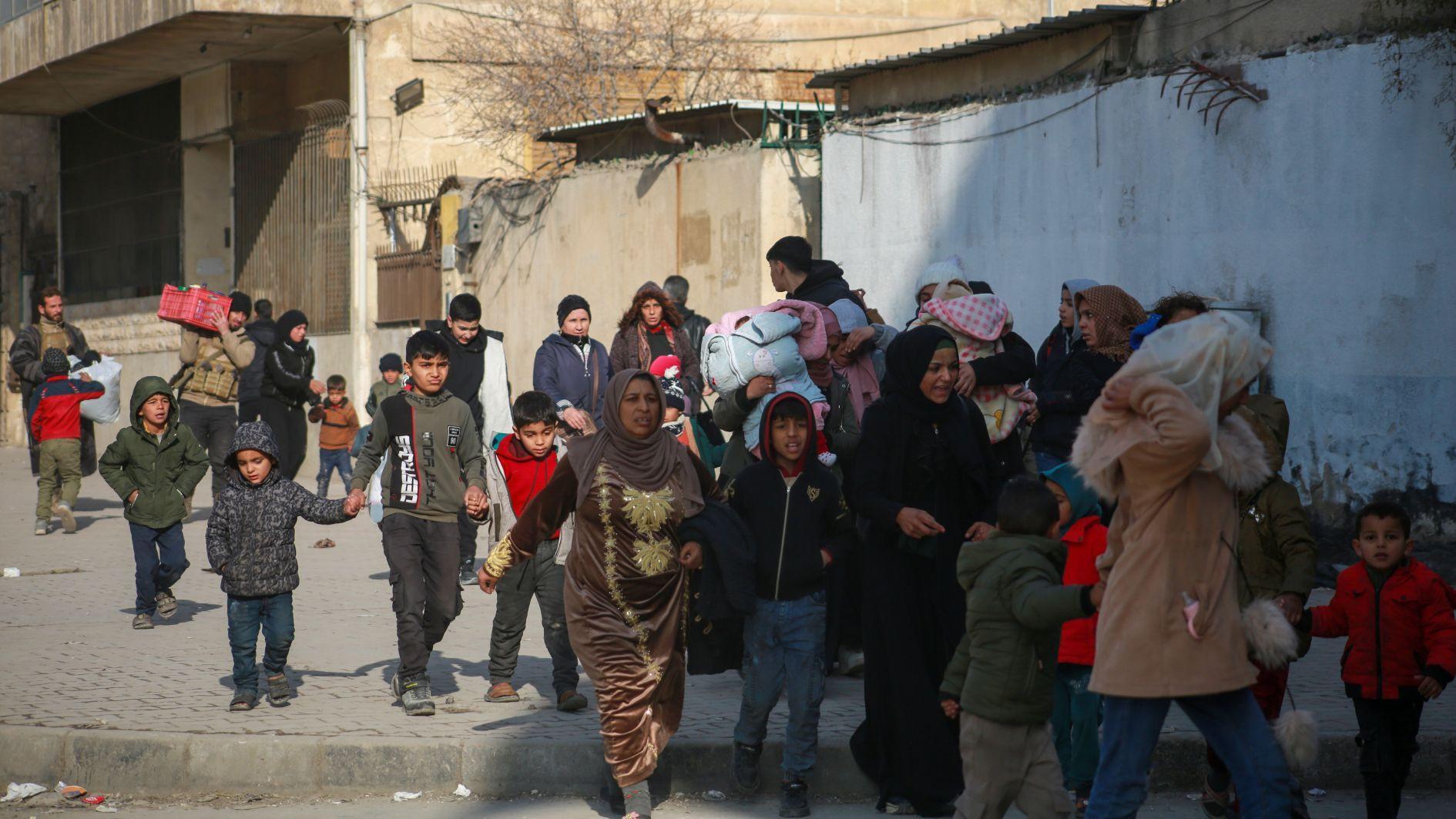 Syria army says SDF position in Aleppo areas ‘legitimate targets’