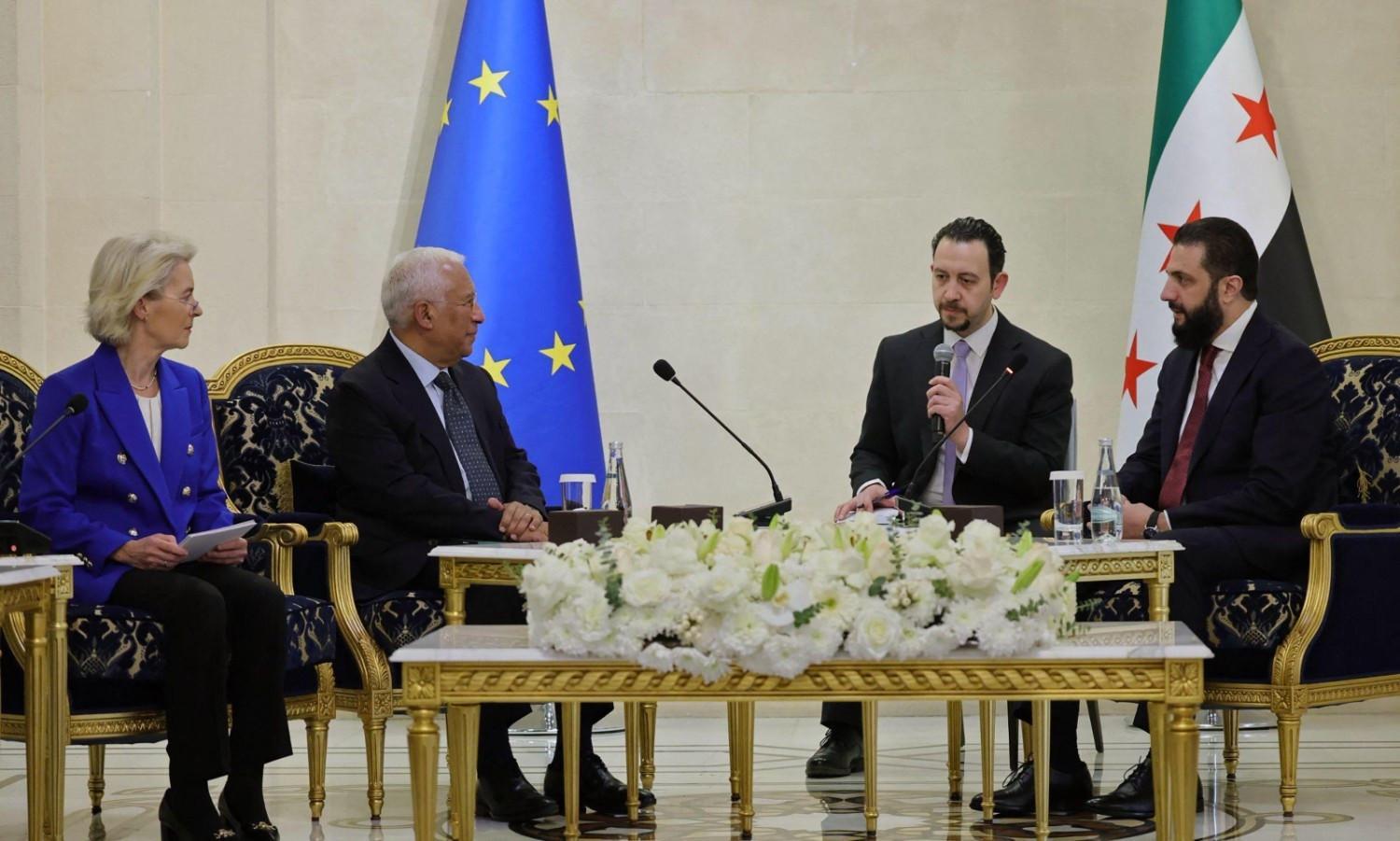 EU chief von der Leyen says Europe to do everything it can to support Syria