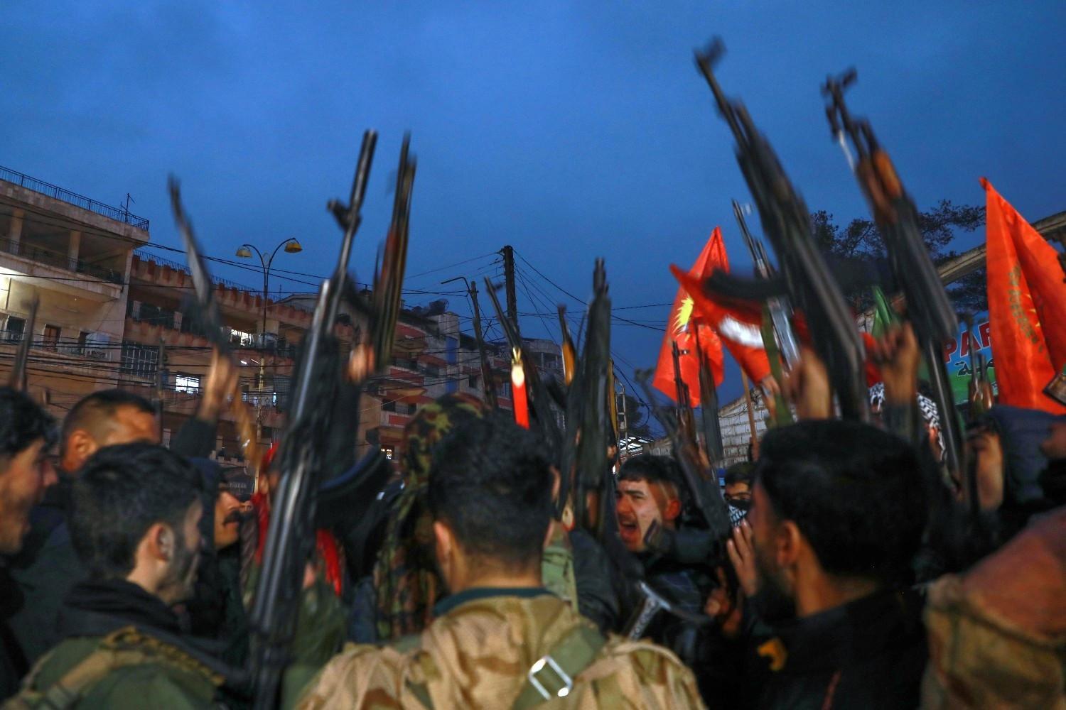 Syria urges SDF to surrender after ramping up Aleppo operation