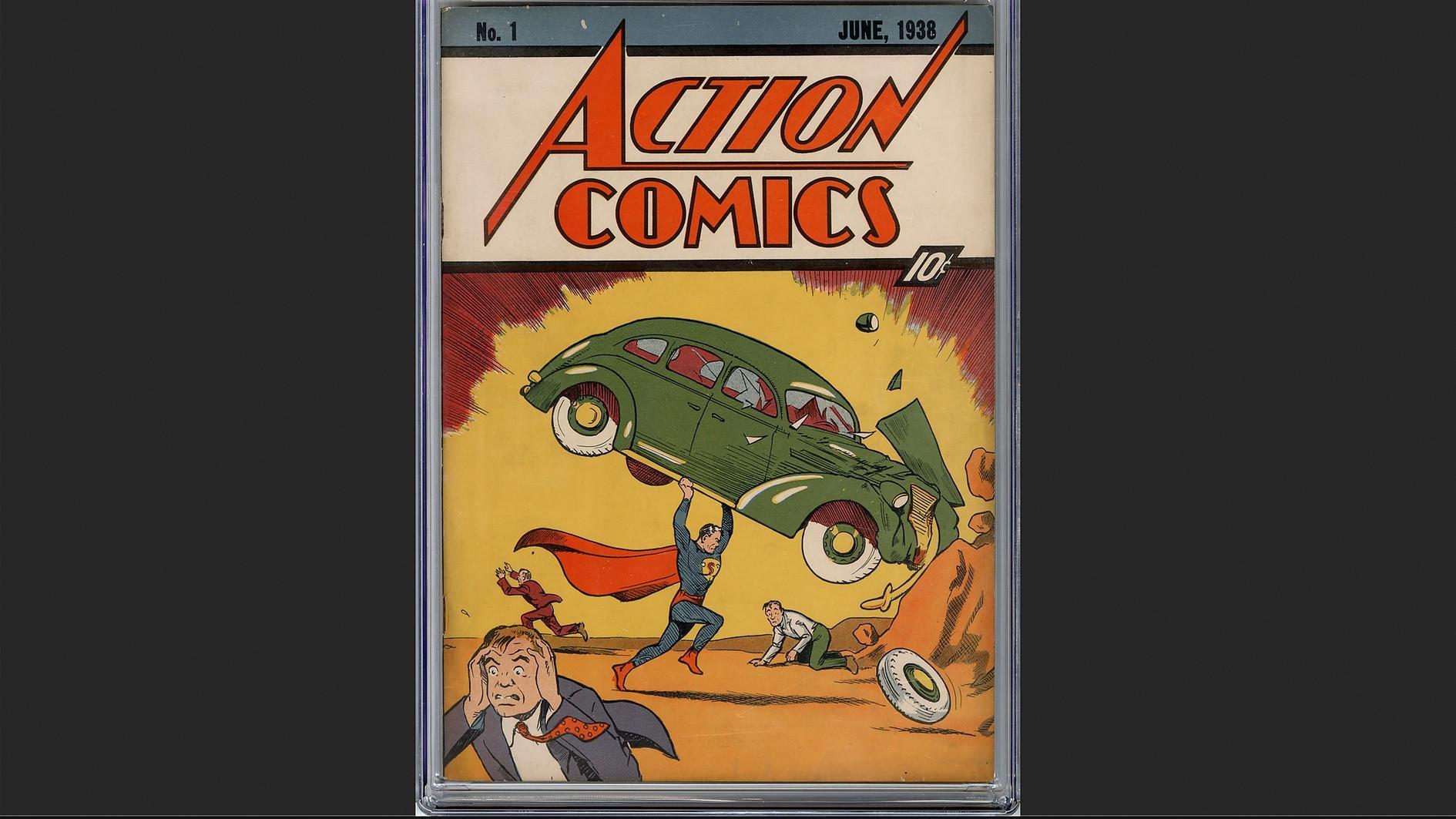 Rare copy of Superman comic book sells for $15 million