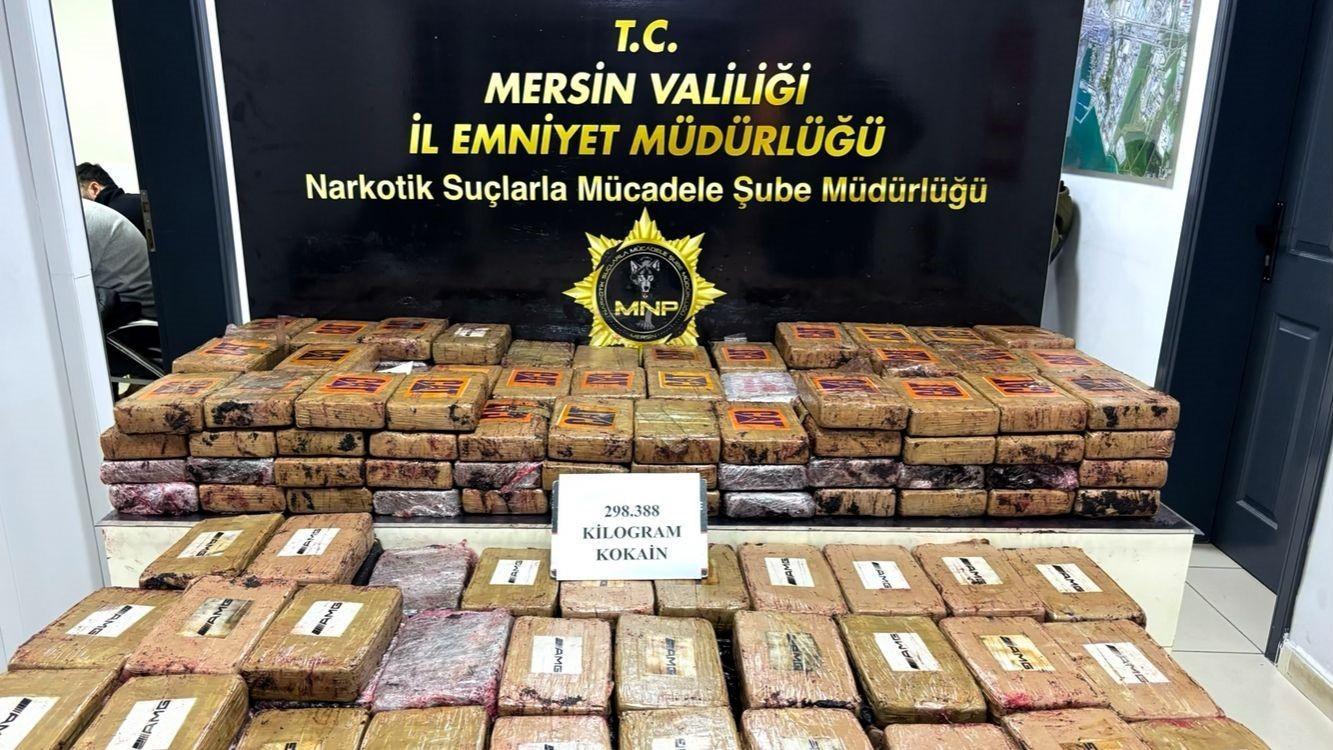 Major cocaine haul busted at Mersin port