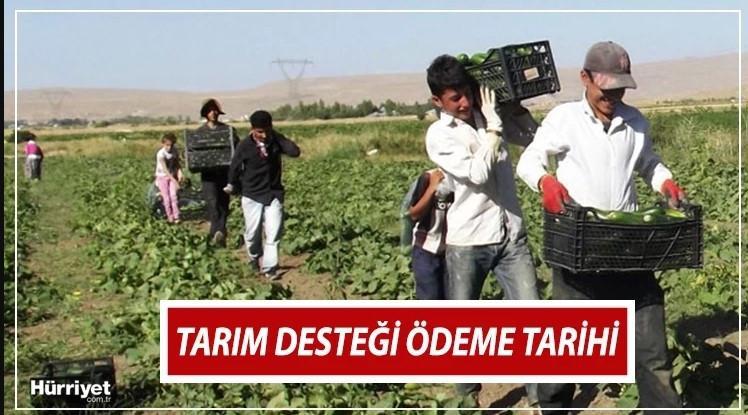 TARIMSAL DESTEK ÖDEMELERİ YATTI MI
