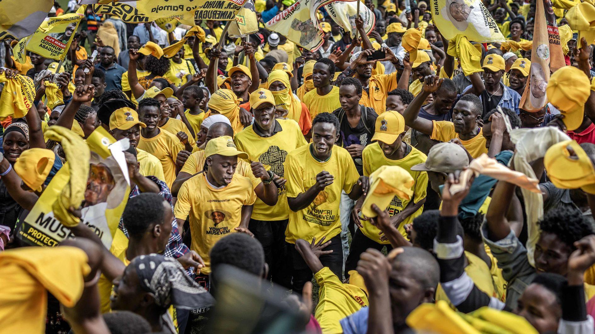 Uganda's Museveni wins seventh term in office
