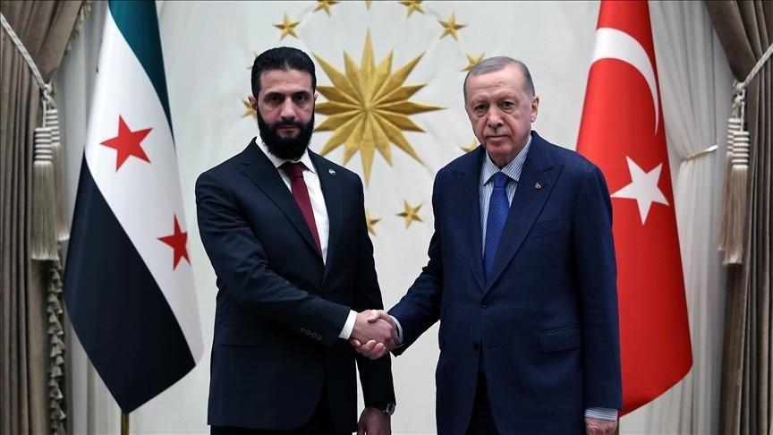 Erdoğan vows stronger anti-terror support to Syria in call with Sharaa