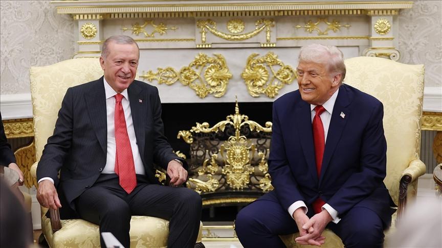 Türkiye 'closely' following situation in Syria, Erdoğan tells Trump