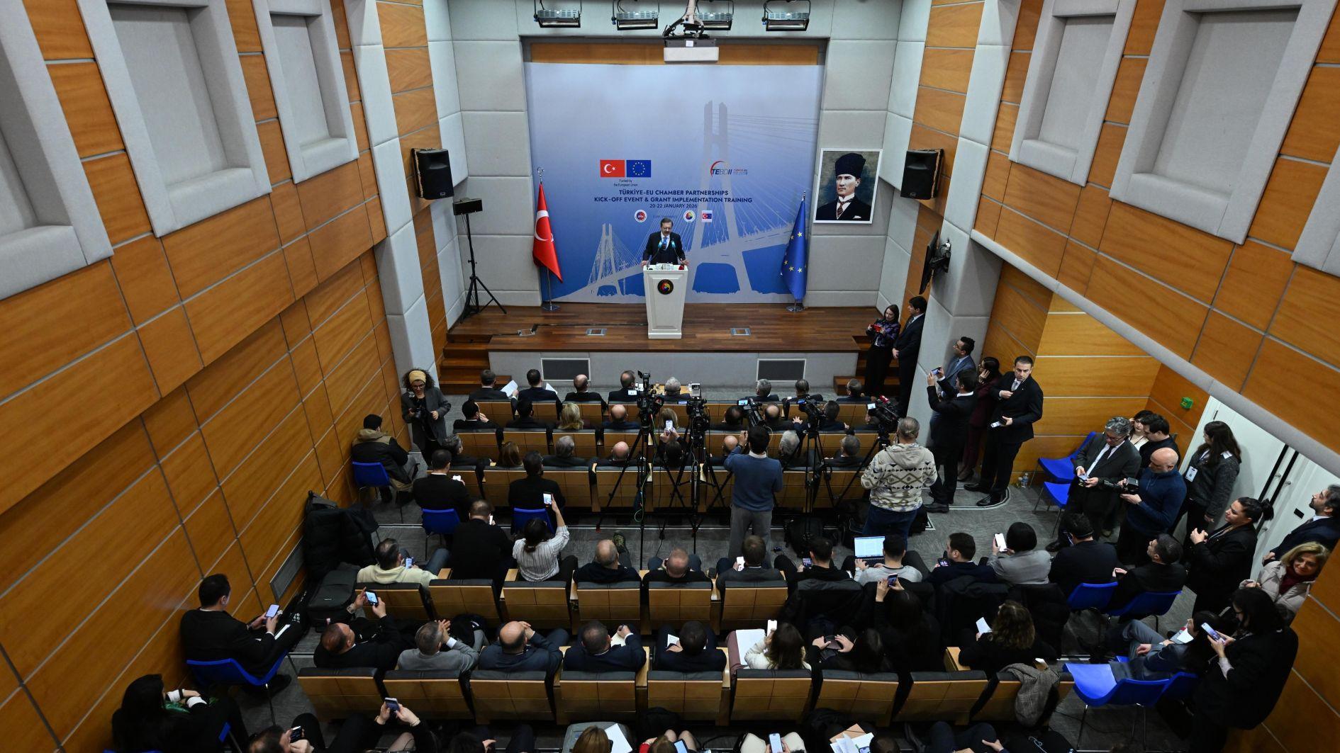 TOBB unveils project to boost Türkiye-EU business ties