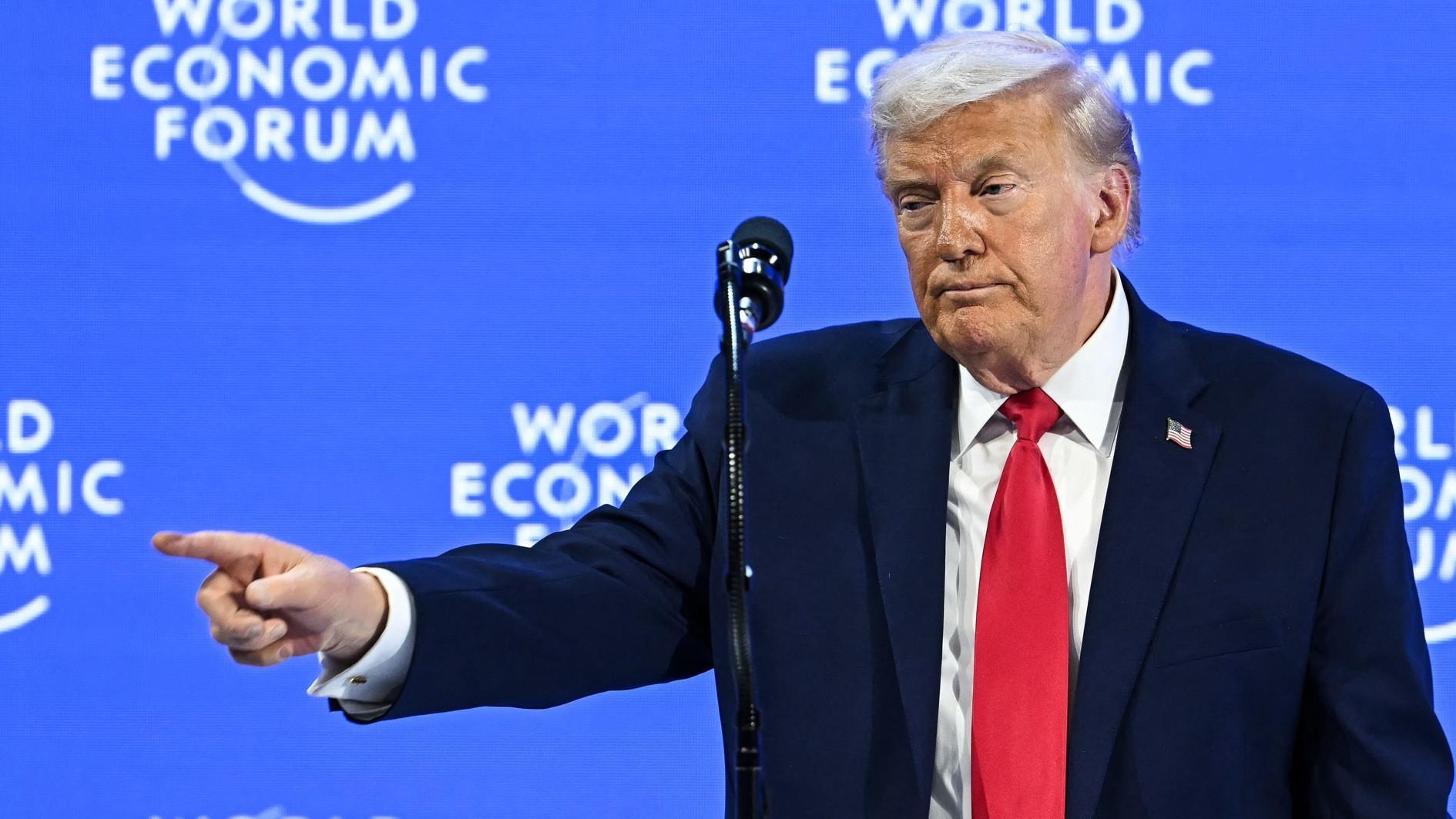 Trump in Davos says won't use force to take Greenland