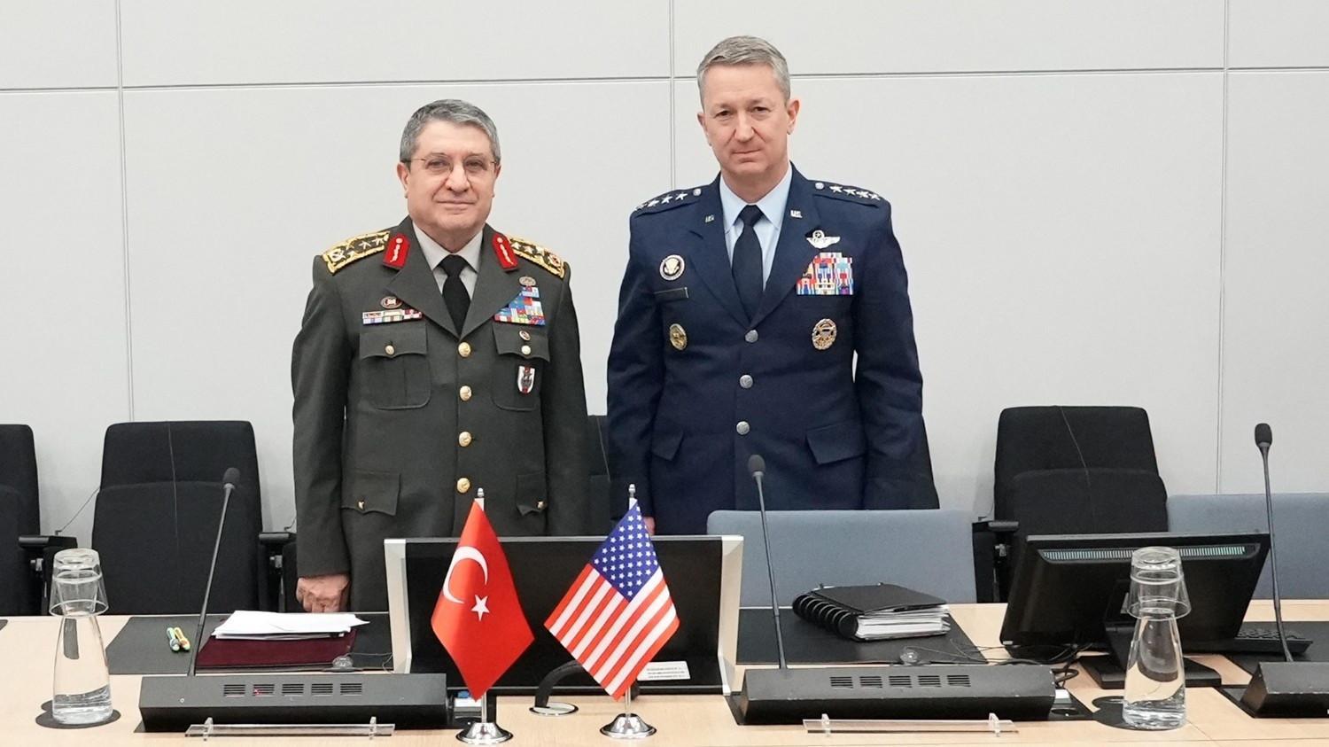 Turkish, US military chiefs hold talks in Brussels