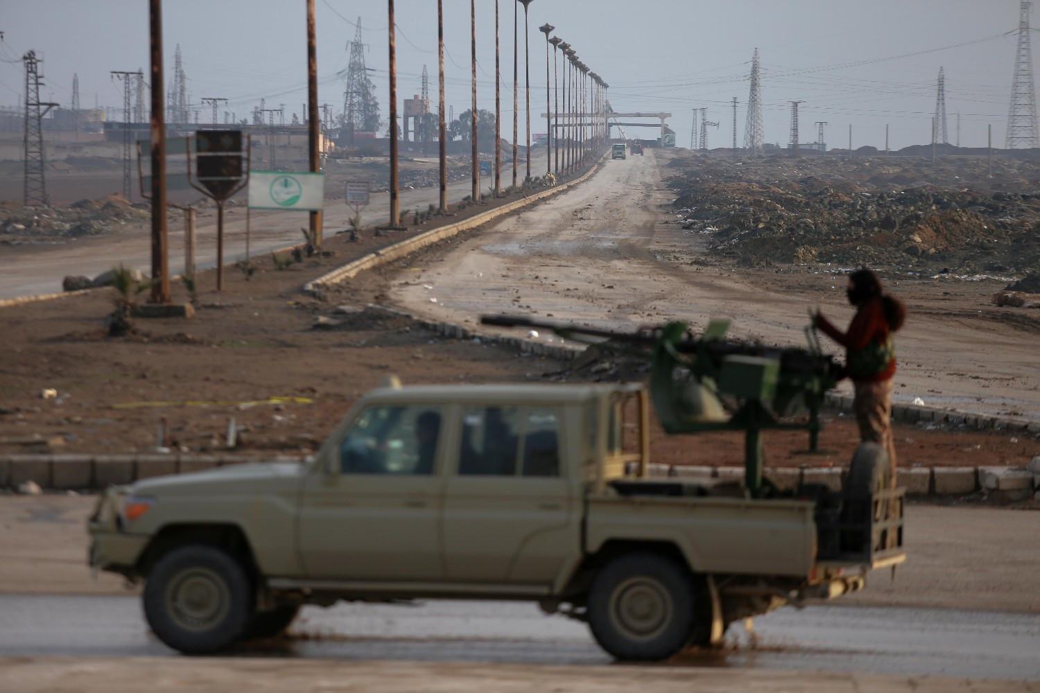 Syrian army says SDF drones hit positions, violate ceasefire