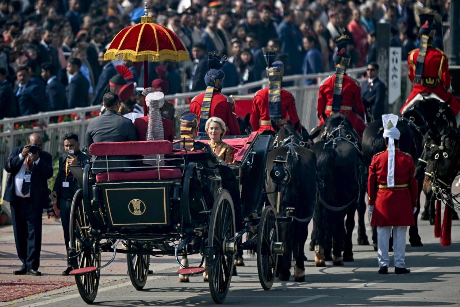 EU leaders arrive in India, hoping to seal free trade deal
