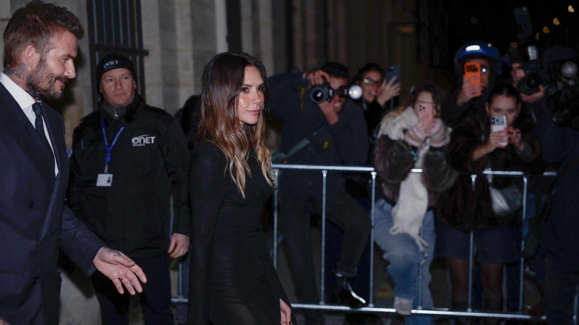 Victoria Beckham honored in Paris amid family rift