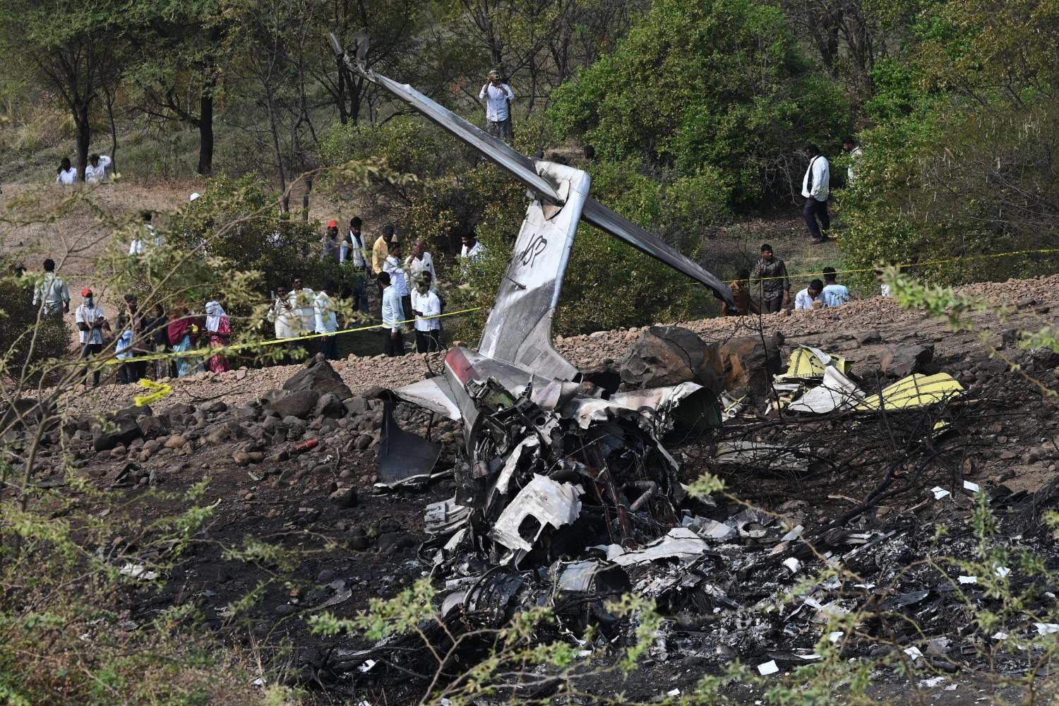 Indian deputy state leader killed in plane crash