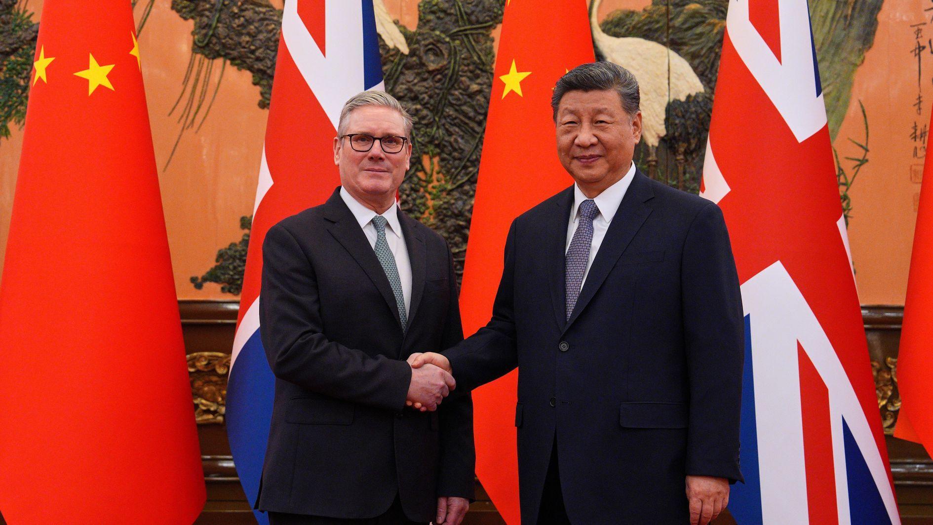 Starmer, Xi stress need for stronger UK-China ties to face global headwinds