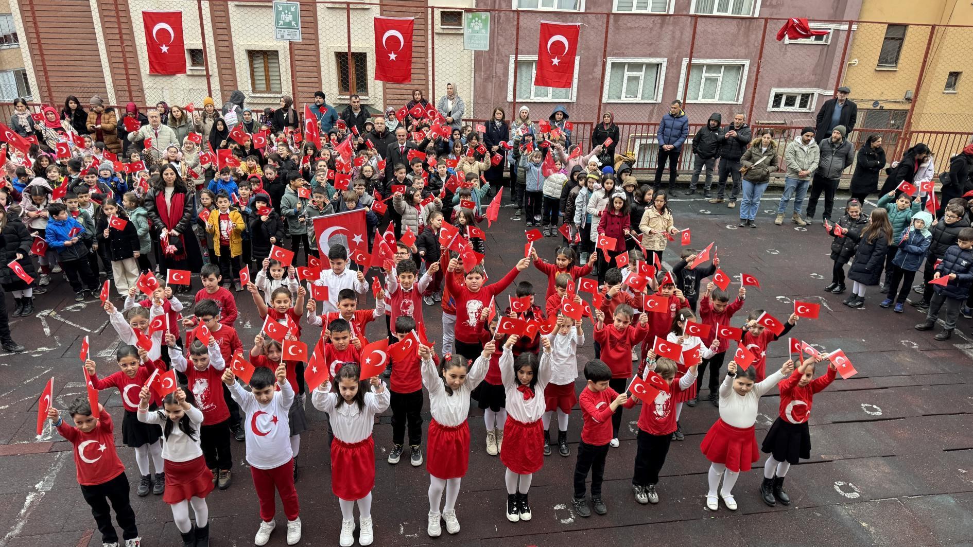 Schools resume classes with national flag theme after winter break