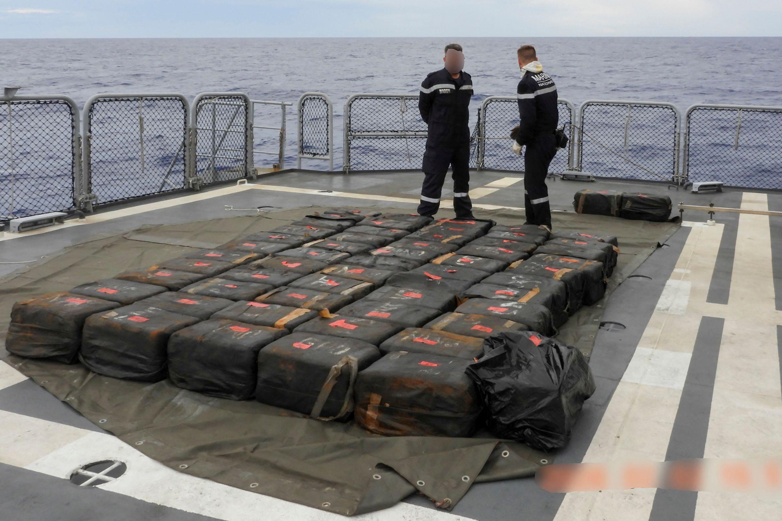 French navy seizes over 4 tons of cocaine