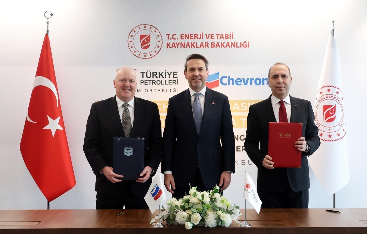 Turkish Petroleum, Chevron sign pact on oil, gas exploration