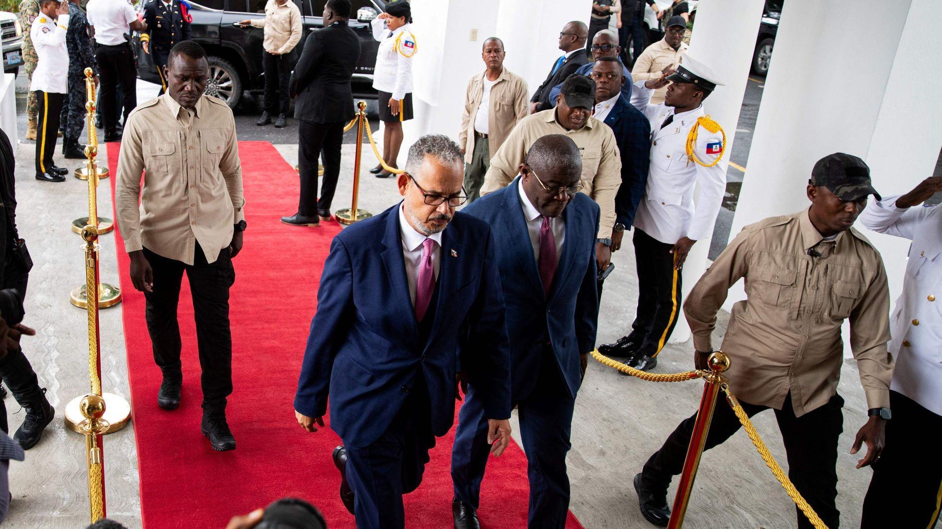 Haiti's transitional council hands power to PM