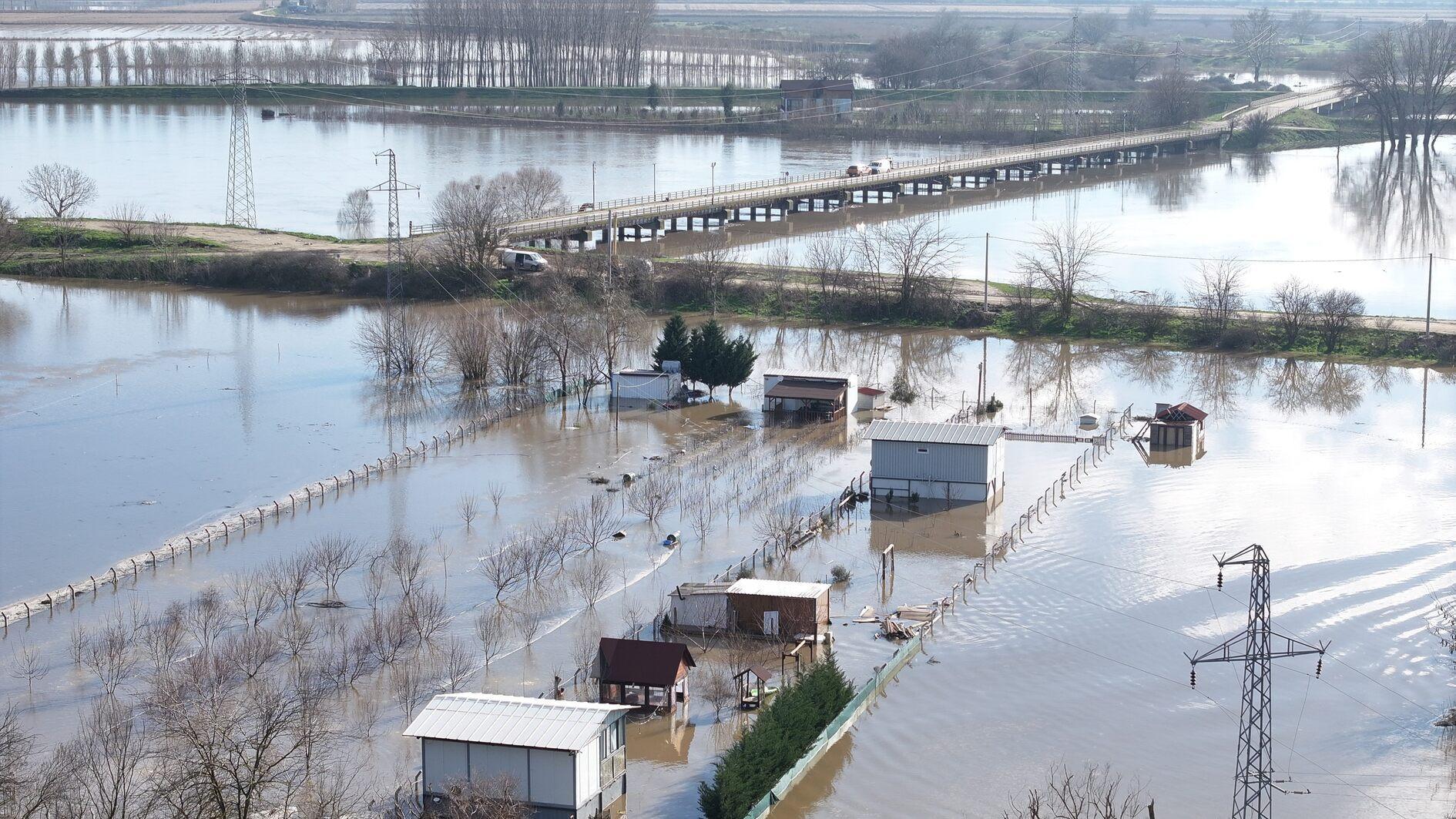 Flooding hits northwestern Türkiye as Meriç River overflows