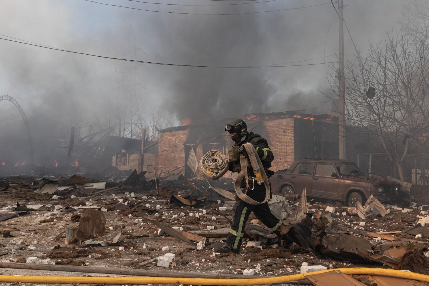 Russian strike on Ukraine kills four, including toddlers: official