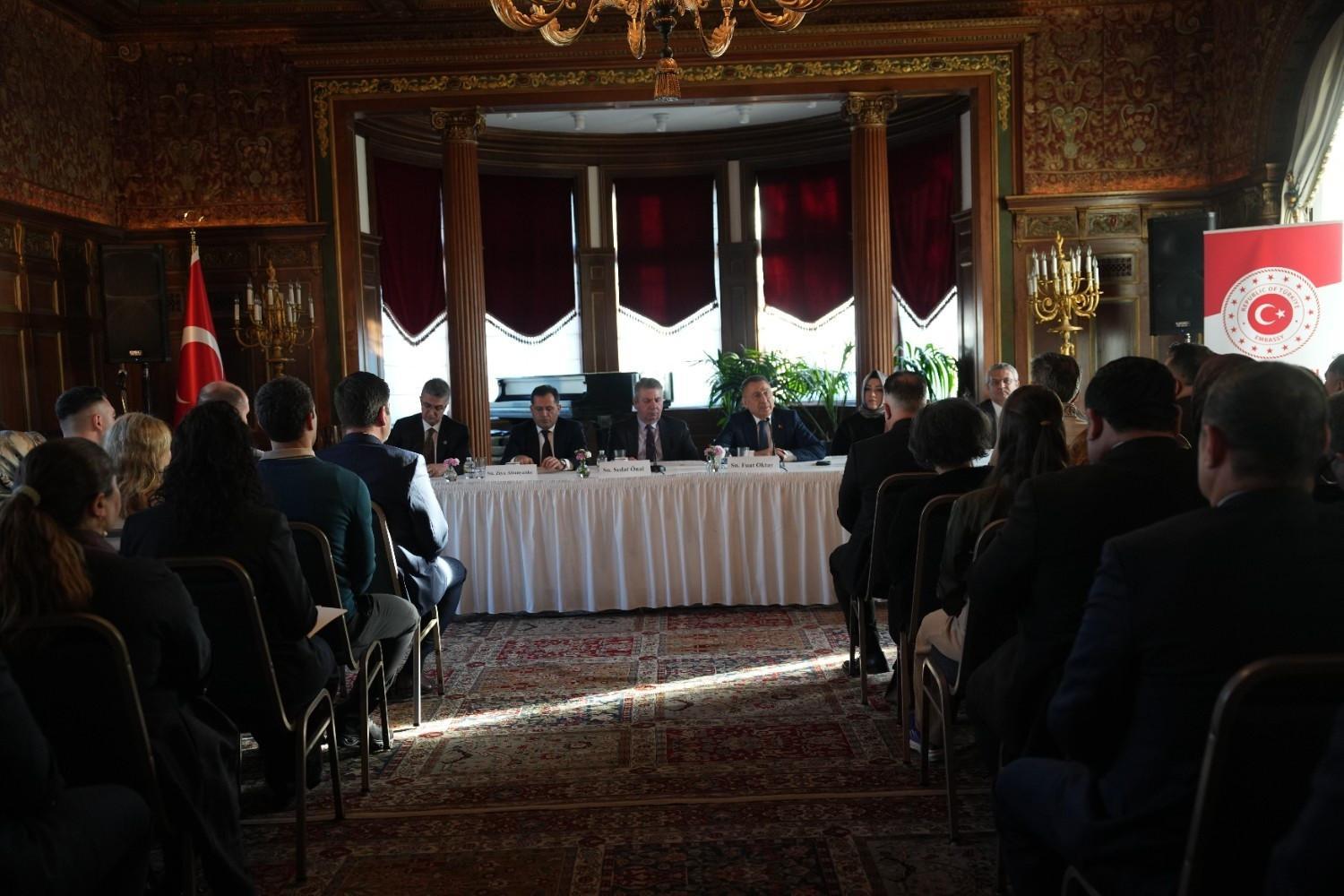 Turkish parliamentary delegation seeks to deepen ties with US Congress