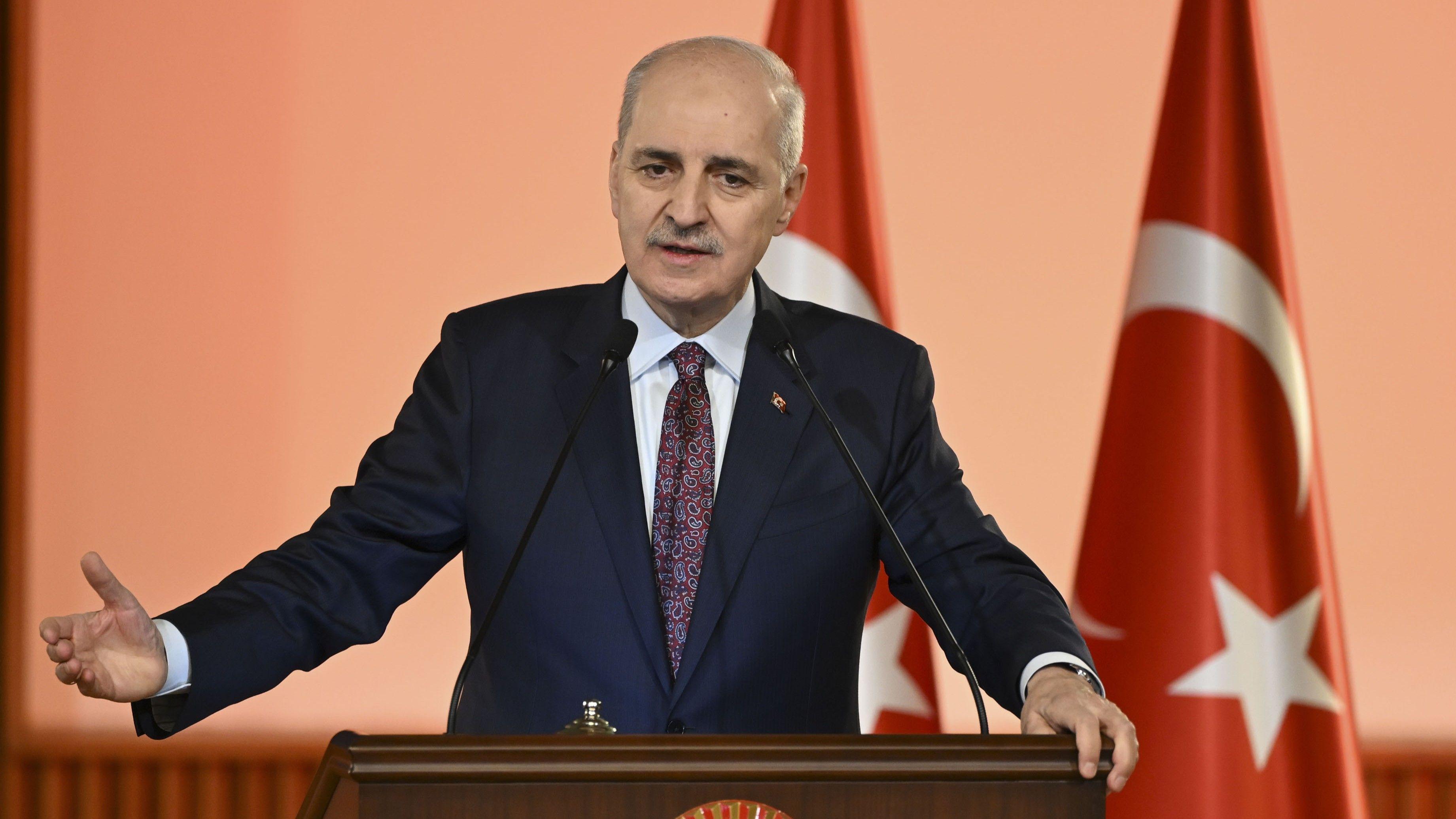 Speaker condemns brawl in parliament over Gürlek's oath