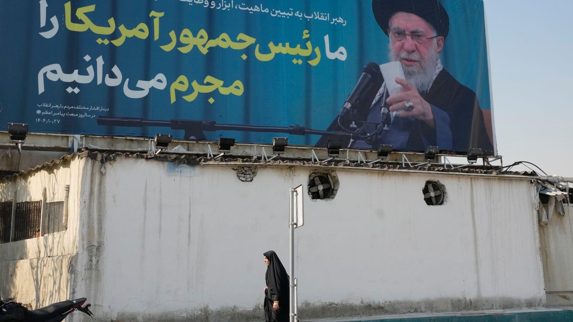 Supreme leader says Iran can sink US warship as Geneva talks conclude