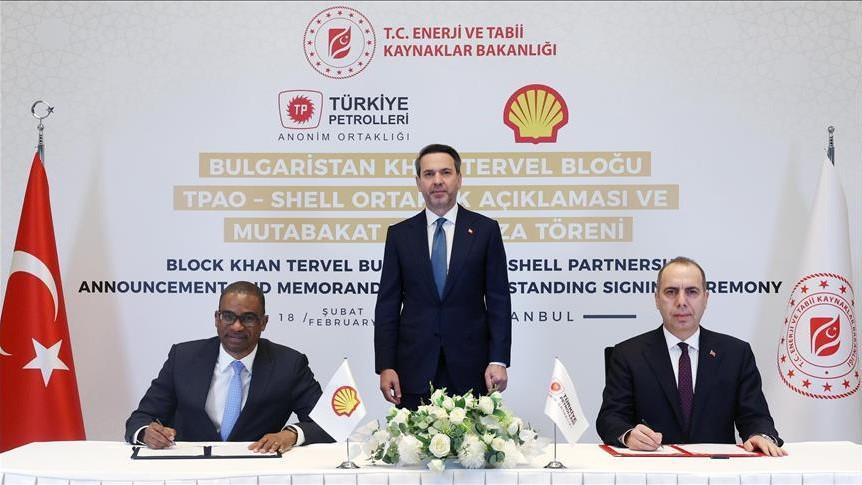 TPAO signs deal with Shell for oil, gas search off Bulgaria