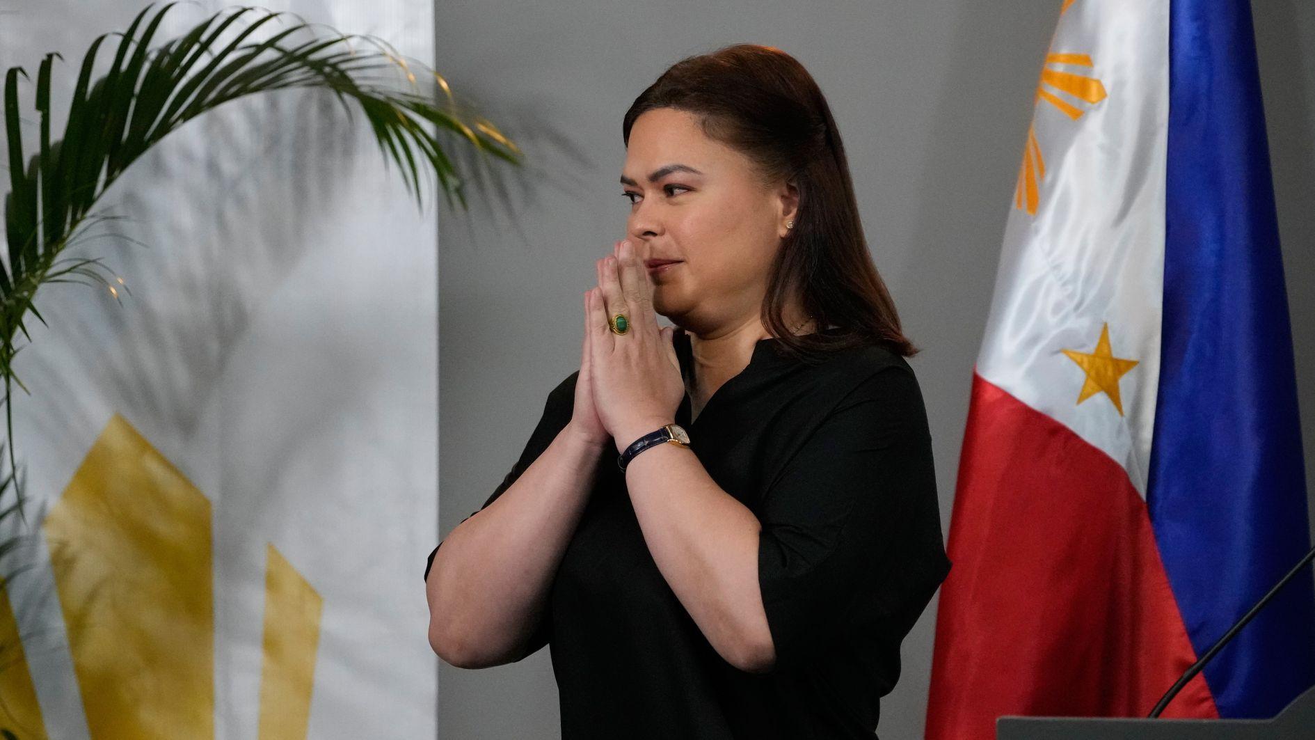 Sara Duterte announces 2028 presidential run