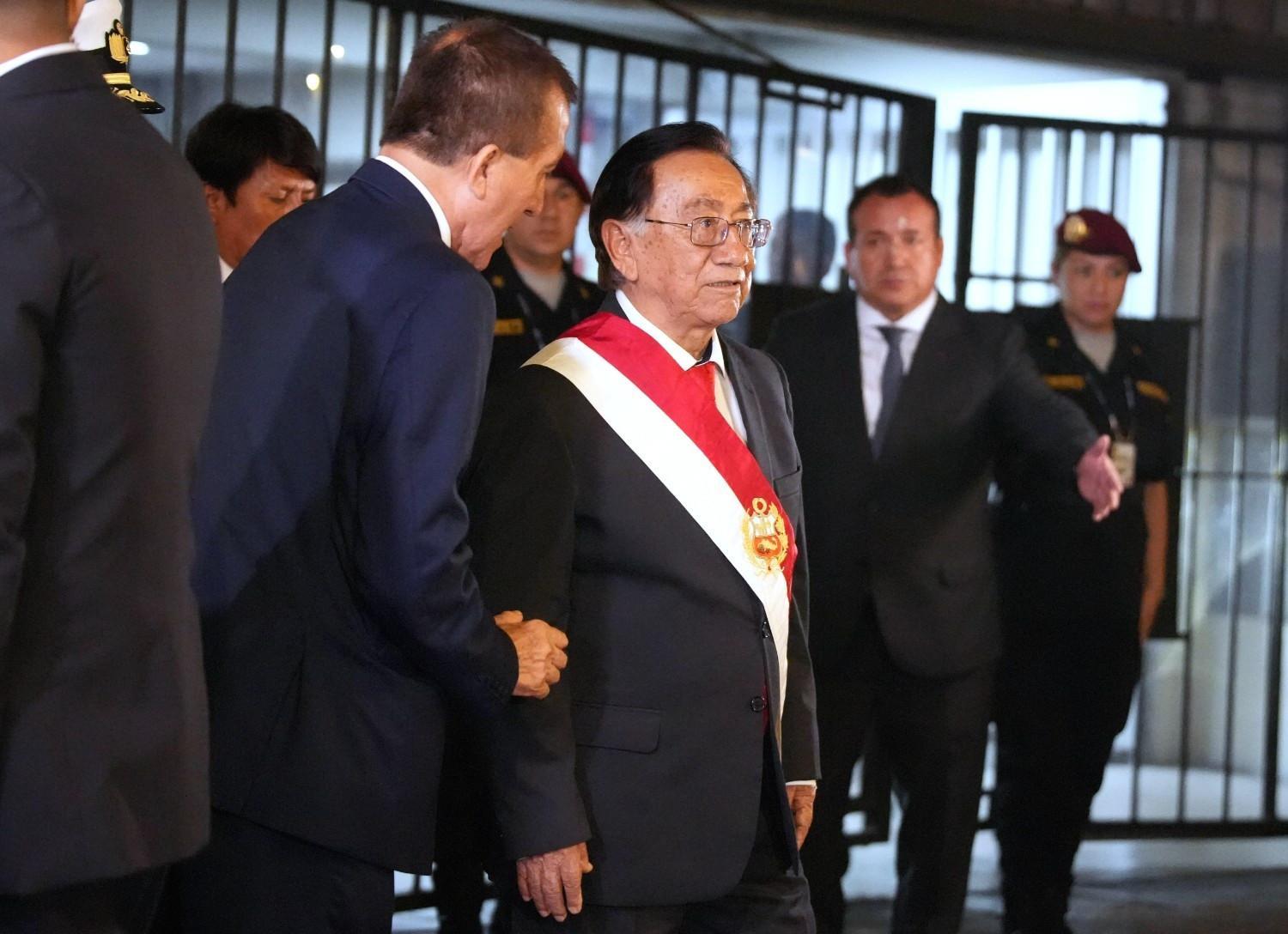 Peru picks Balcazar as interim president, eighth leader in a decade