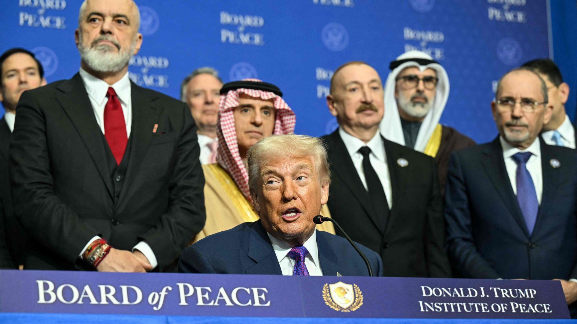 Trump says US to give $10 bn to new 'Board of Peace'