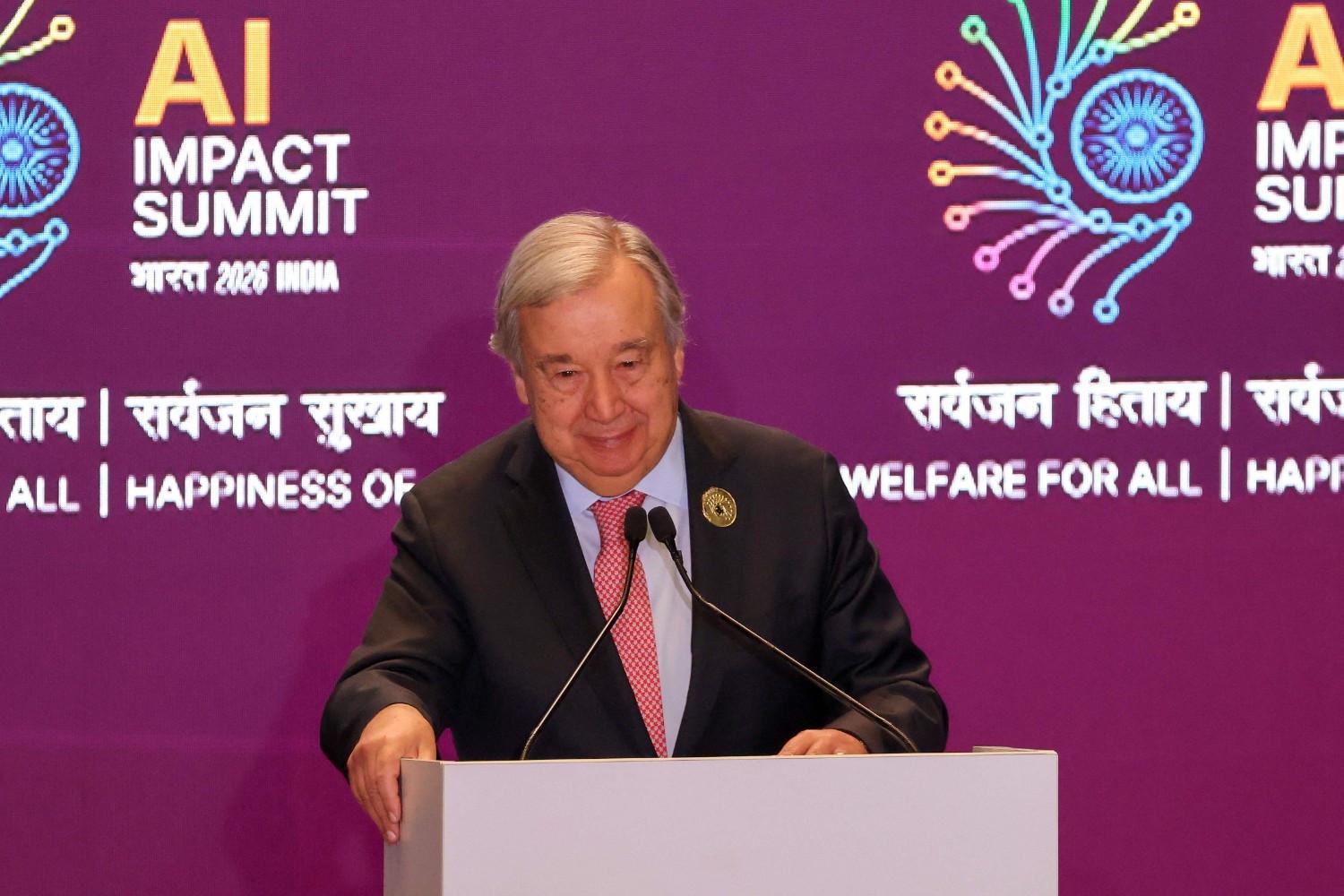 UN panel aims for 'human control' of AI: Guterres