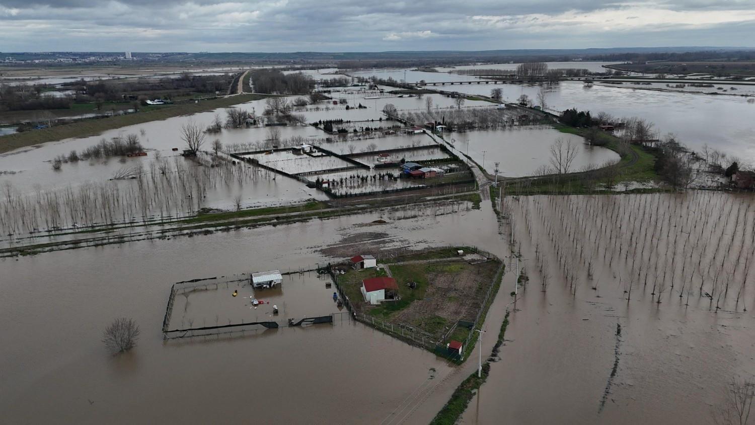 Evacuations underway as key rivers overflow in Edirne