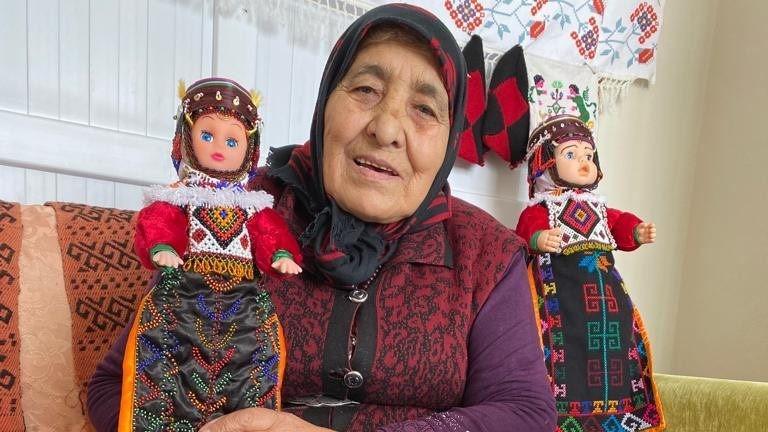 Damal doll reveals hidden metaphors of Turkmen culture