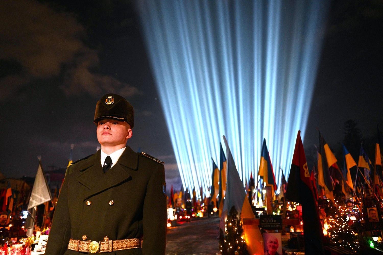 Ukraine marks four years since Russian invasion