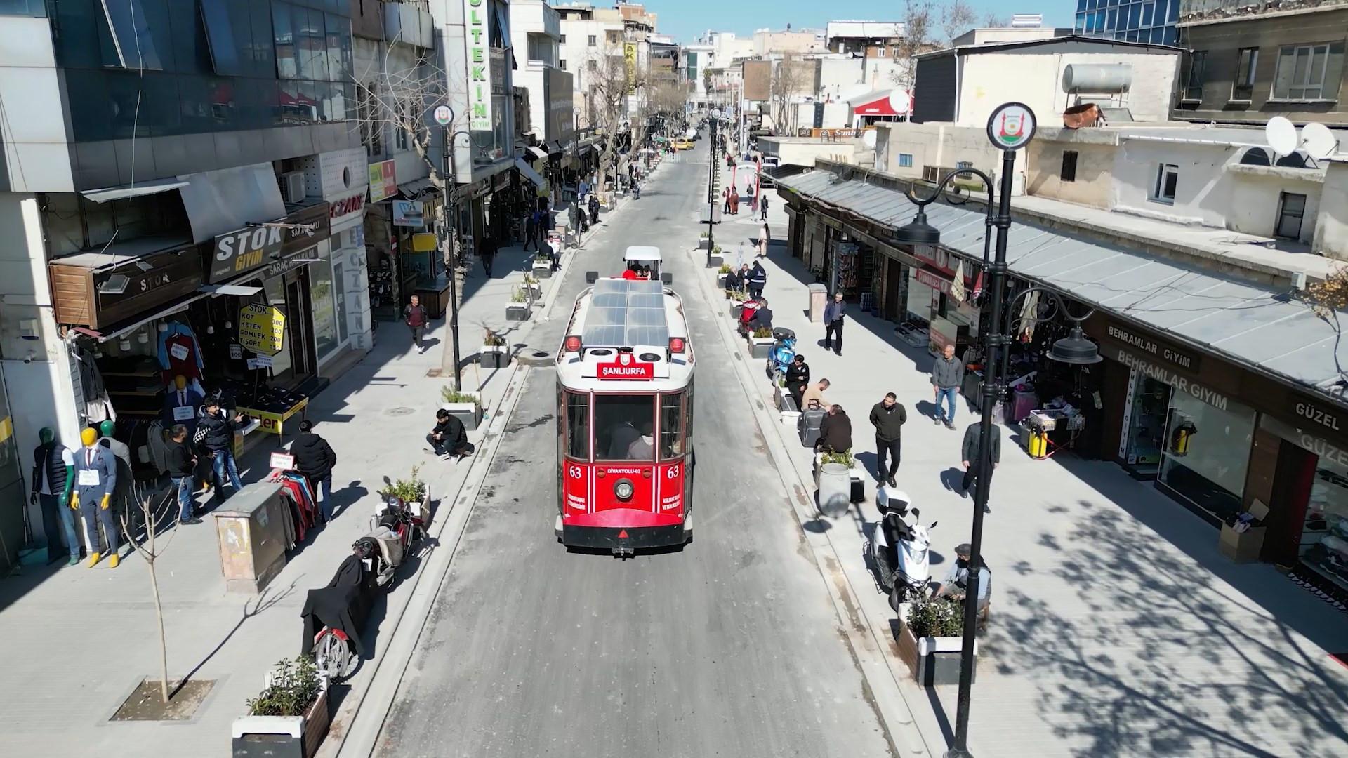 Şanlıurfa introduces electric shuttles, nostalgic tramway in historic city center