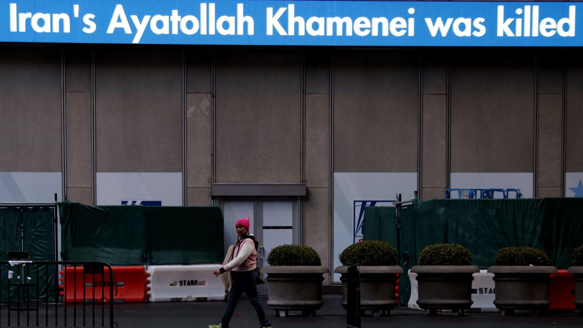 Trump says Khamenei is dead after Israel, US attack Iran