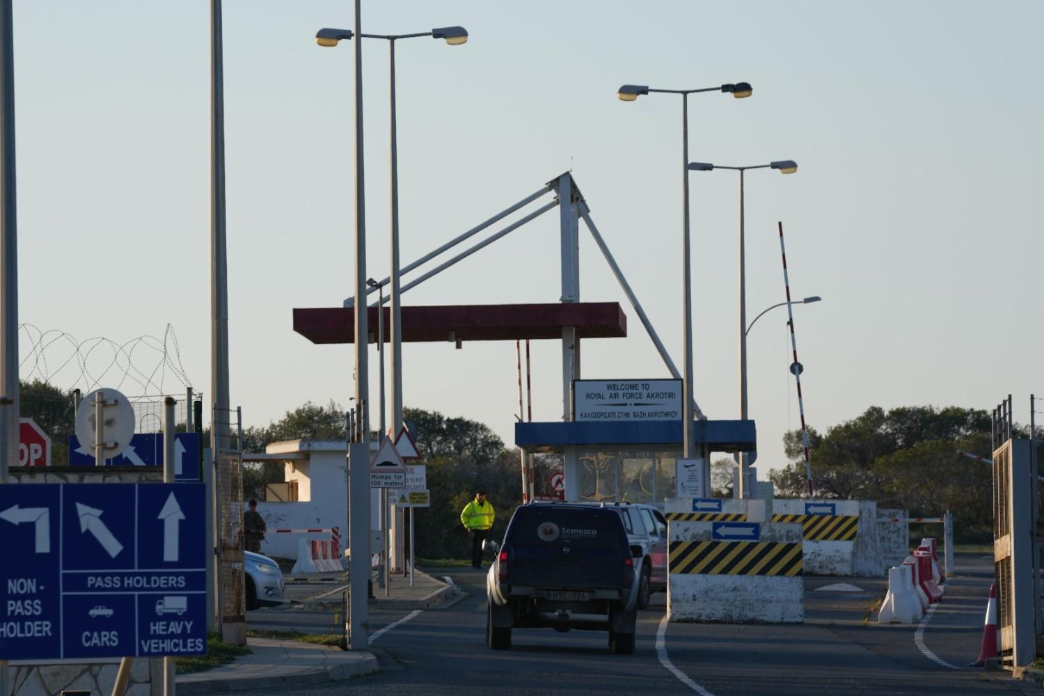 Greek Cyprus says Iranian drone crashed into UK base on island