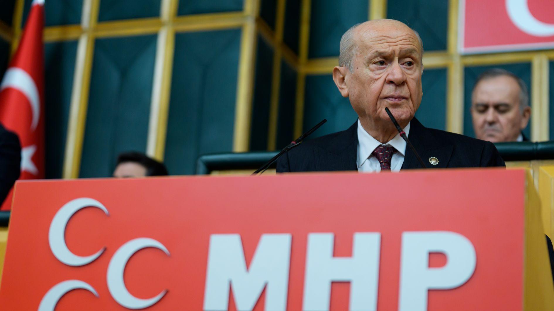 MHP leader denounces Iran attack as trap