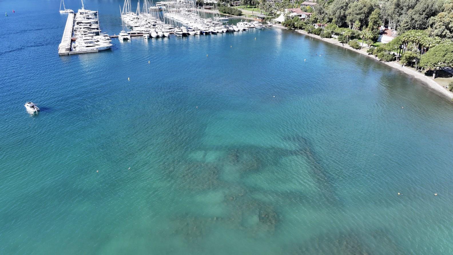 Historical underwater ruins in Fethiye placed under protection