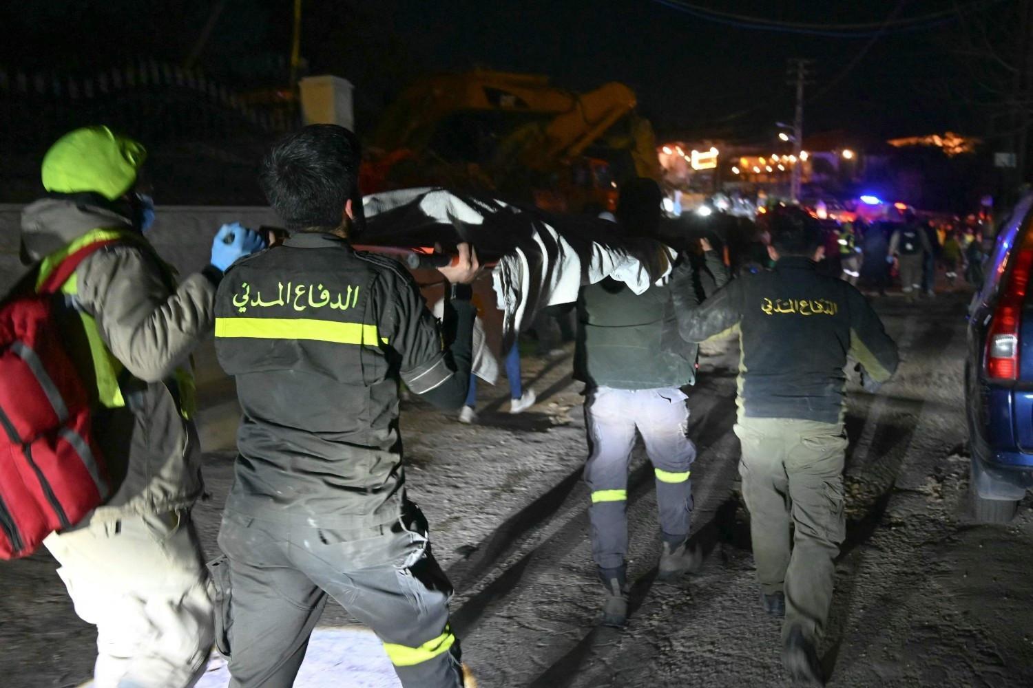 Lebanon reports broad Israeli strikes hitting hotel, residential building